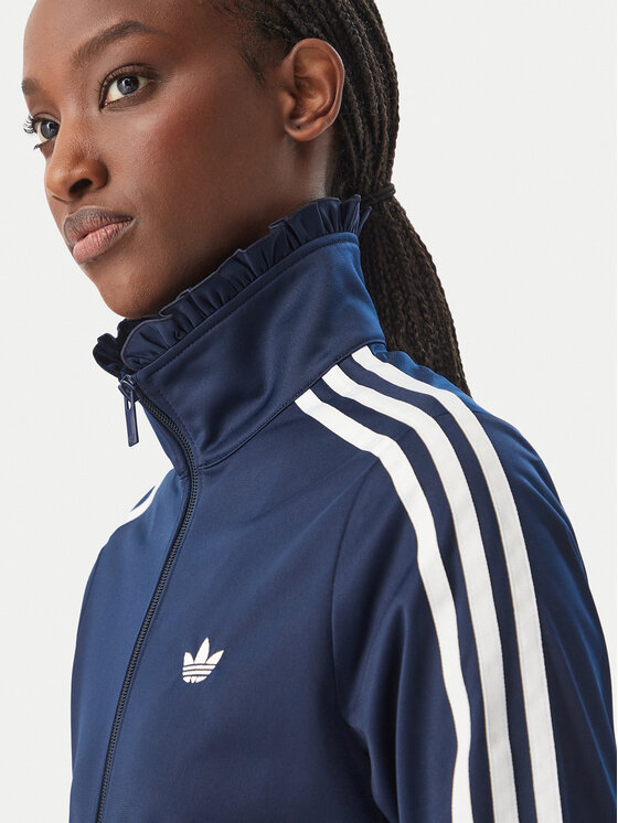 adidas adidas Μπλούζα Firebird LG4309 Σκούρο μπλε Regular Fit
