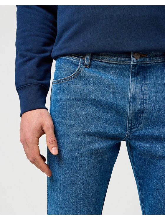 Wrangler Wrangler Jeans RIVER Blu Straight Fit