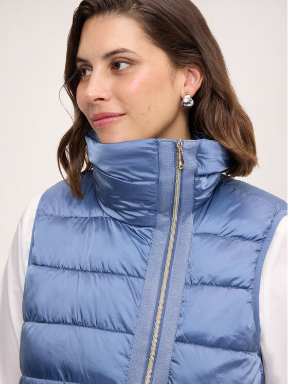 Fiorella Rubino Fiorella Rubino Giubbotto piumino F005L000065N024 Turchese Regular Fit
