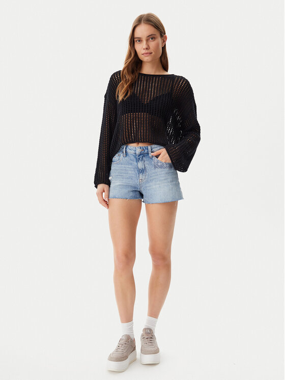 Vans Vans Pulover Mila VN000M9H Negru Loose Fit