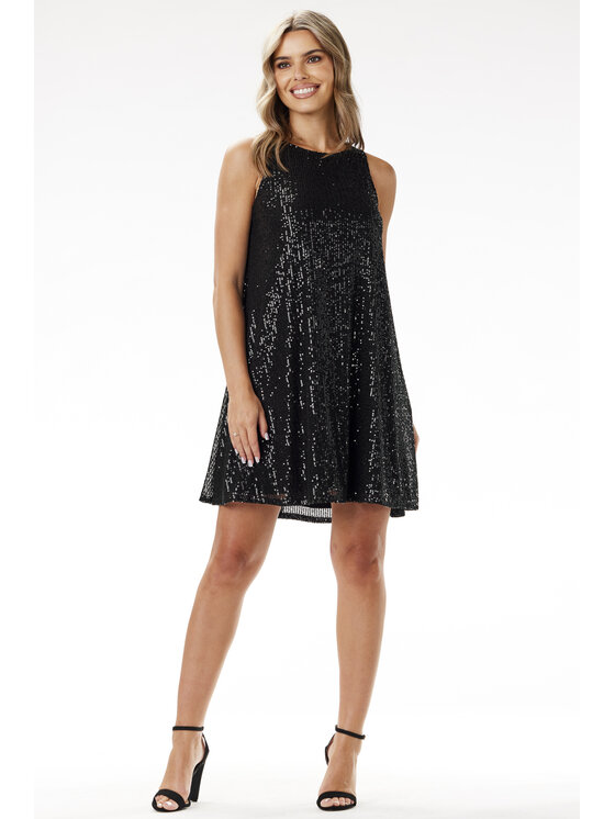 Awama Awama Abito da sera A691 Nero Basic Fit