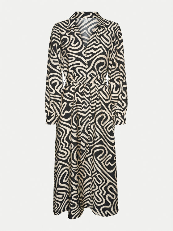 Vero Moda Vero Moda Ing ruha Vigdis 10323267 Fekete Regular Fit