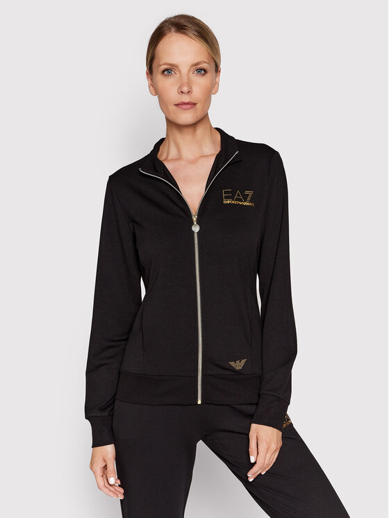 EA7 Emporio Armani EA7 Emporio Armani Pulóver 8NTM43 TJ9RZ 1200 Fekete Regular Fit