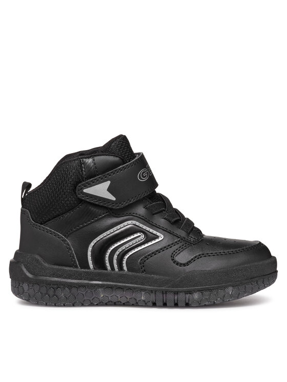 Geox Geox Laisvalaikio batai J Buzzerlight Boy J46MCA 05411 C9999 M Juoda