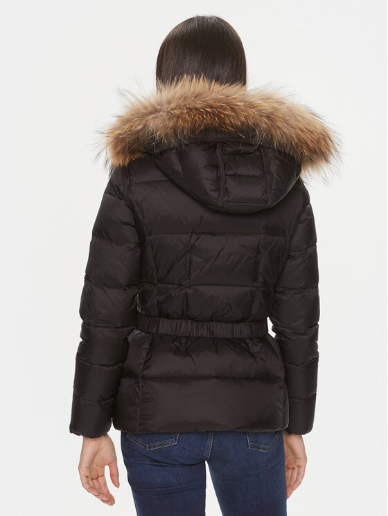 Liu Jo Liu Jo Μπουφάν χειμωνιάτικο MF3062 T3130 Μαύρο Regular Fit
