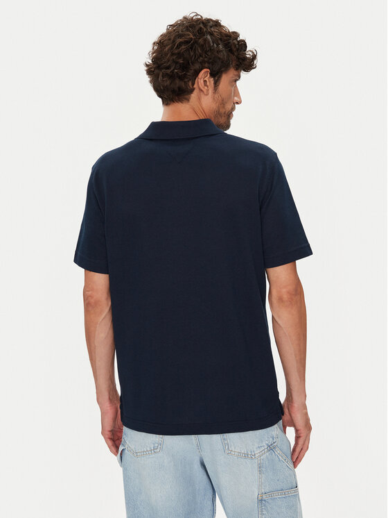 Tommy Jeans Tommy Jeans Tricou polo Skipper DM0DM21657 Bleumarin Regular Fit