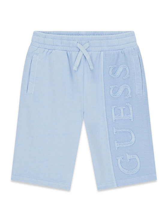 Guess Guess Pantaloni scurți sport L6GD01 KA6R4 Albastru celest Regular Fit