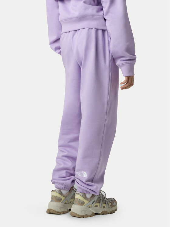 The North Face The North Face Teplákové nohavice Essential NF0A8BHS Fialová Regular Fit