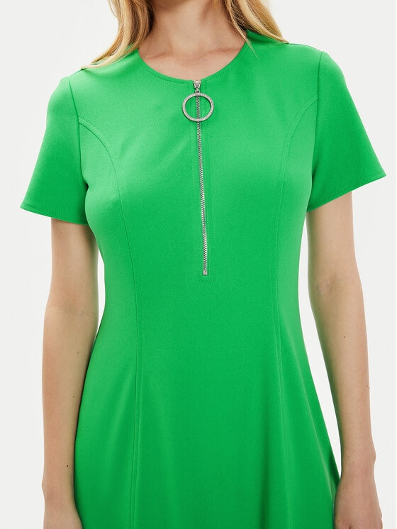 Joseph Ribkoff Joseph Ribkoff Vsakodnevna obleka 242031 Zelena Regular Fit