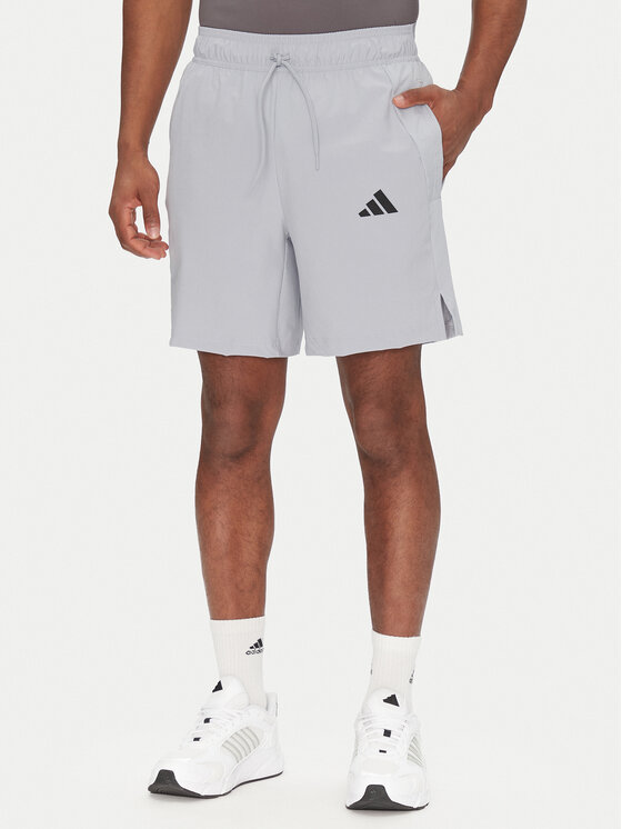 adidas adidas Спортни шорти Tech JM4178 Сив Regular Fit