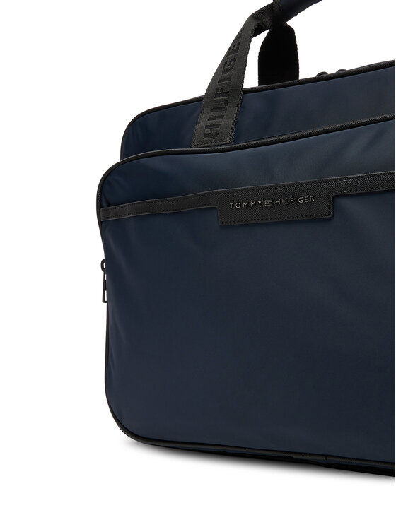 Tommy Hilfiger Tommy Hilfiger Чанта за лаптоп Th Repreve Computer Bag AM0AM13466 Тъмносин