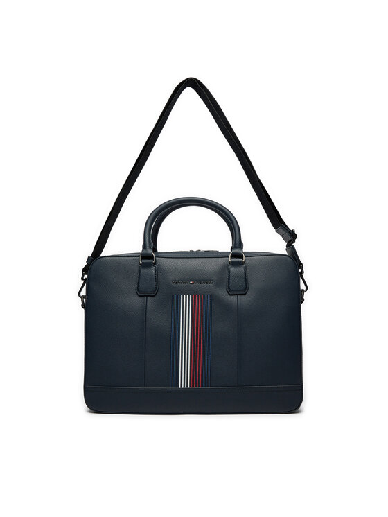 Tommy Hilfiger Tommy Hilfiger Сумка для ноутбука Coated Canvas Computer Bag AM0AM12492 Cиній