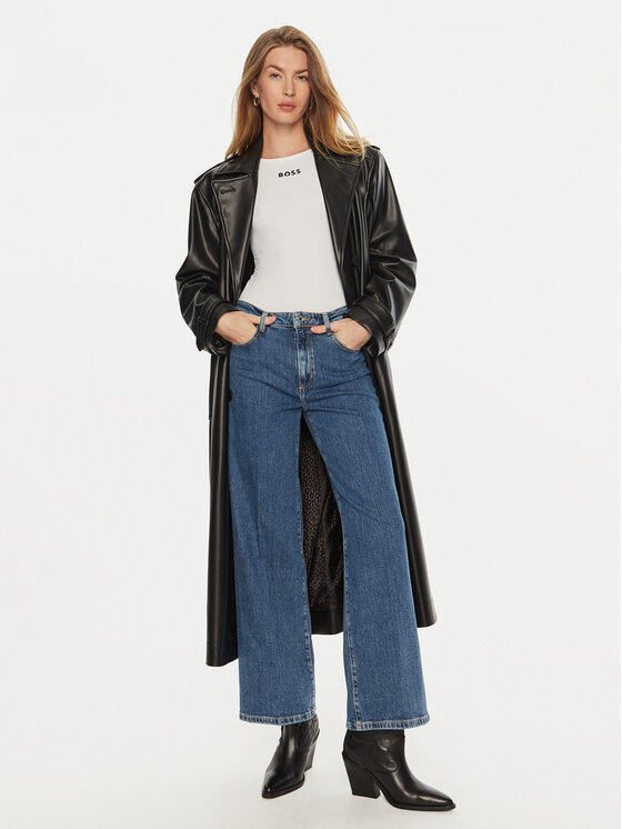 Guess Guess Jeans W4BA1A D4NH5 Blau Wide Leg