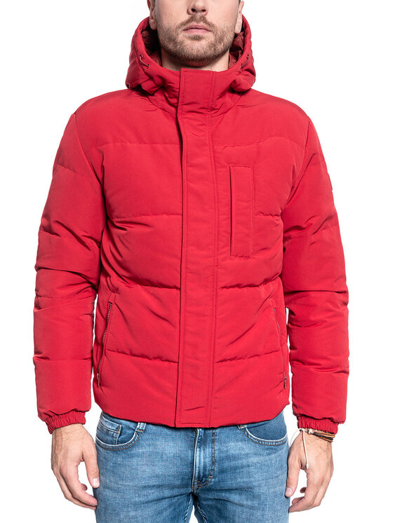 Wrangler Wrangler Giubbotto invernale THE BODYGUARD Rosso Regular Fit