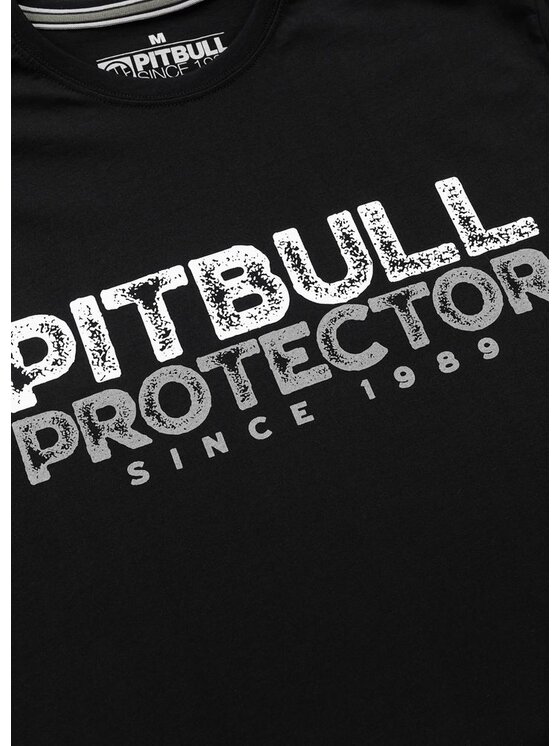 PITBULL PITBULL T-Shirt PROTECTOR Czarny Regular Fit