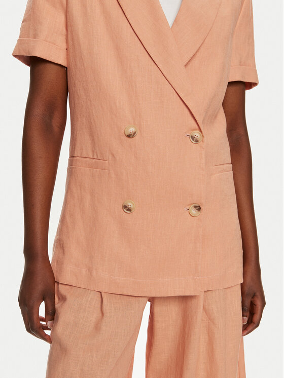 ViCOLO ViCOLO Švarkas TB2741 Oranžinė Regular Fit