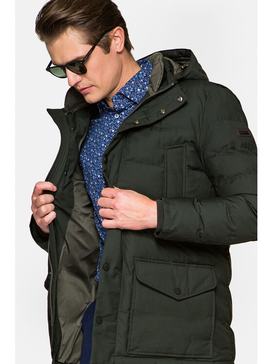 Lancerto Lancerto Kurtka puchowa Blenheim Zielony Regular Fit