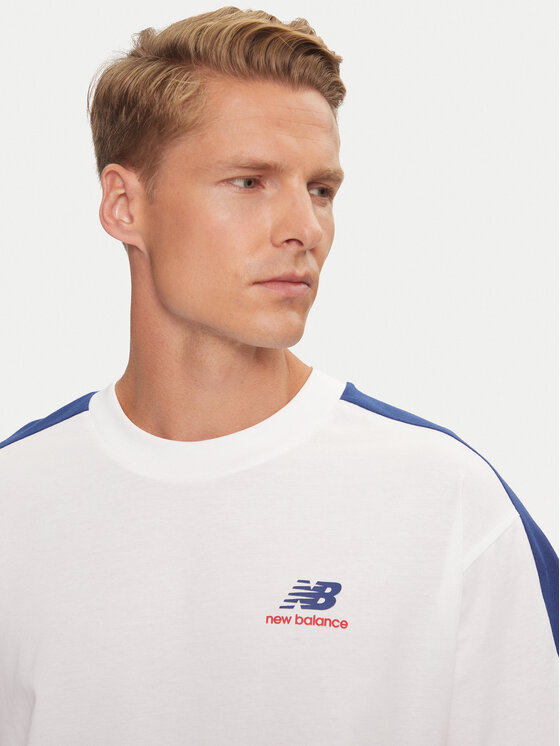 New Balance New Balance Tricou Classics MT43526NNY Albastru Relaxed Fit