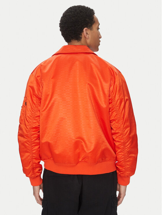 Alpha Industries Alpha Industries Μπόμπερ μπουφάν Coach Logo 156145 Πορτοκαλί Regular Fit
