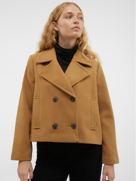 Vero Moda Vero Moda Μπουφάν μεταβατικό Vincemia 10300488 Καφέ Regular Fit