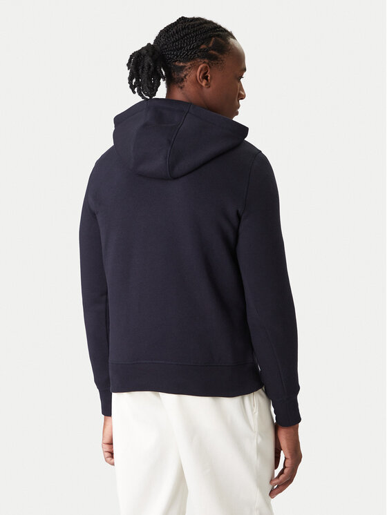 Tommy Hilfiger Tommy Hilfiger Džemperis ar kapuci Core Logo MW0MW10752 Tumši zils Regular Fit