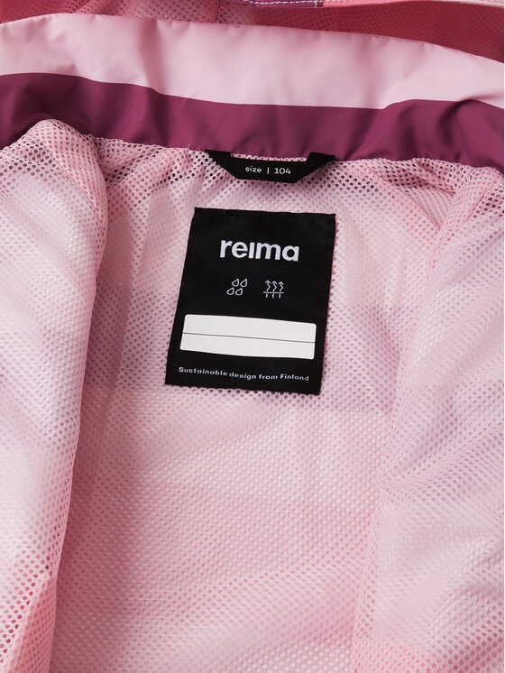 Reima Reima Kurtka przeciwdeszczowa Kallavesi 5100314A Różowy Regular Fit
