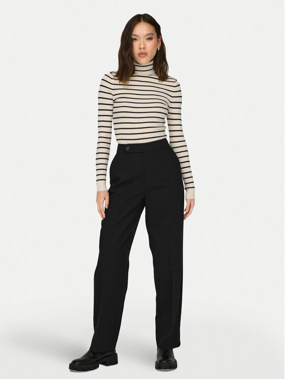 ONLY ONLY Dolčevita Karol 15165075 Bež Slim Fit