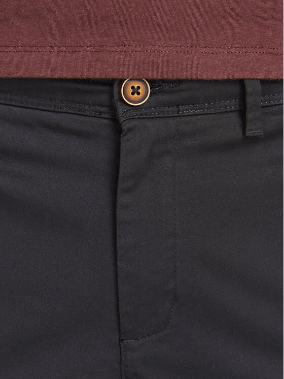 Jack & Jones Jack & Jones Pantaloni chino Marco 12150158 Negru Slim Fit