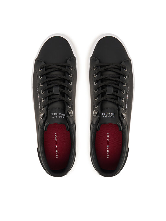 Tommy Hilfiger Tommy Hilfiger Sneakers Harlem Lth Vulc Cleat Winter FM0FM05950 Nero