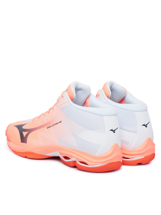 Mizuno Mizuno Teremcipők Wave Lightning Pro Mid V1GA2665 Koral