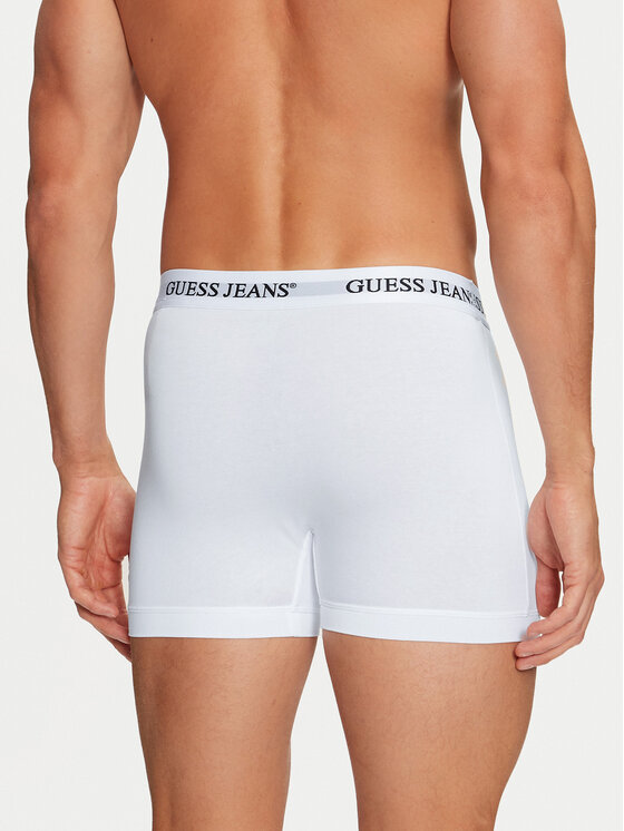 Guess Jeans Guess Jeans Set di 3 boxer M4BZ45 K6YW1 Bianco
