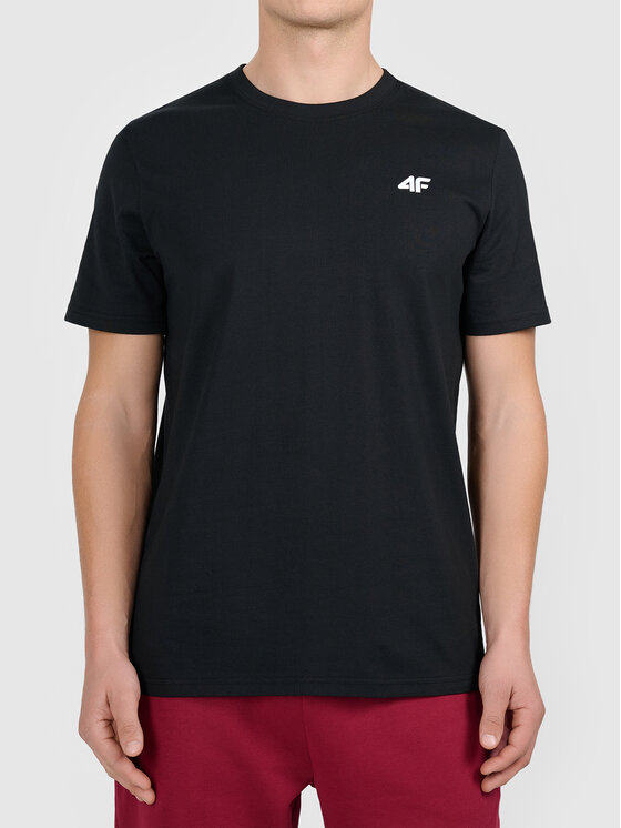 4F 4F T-Shirt 4FWMM00TTSHM3341-20S Czarny Active Fit