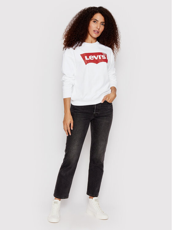 Levi's® Levi's® Bluza 186860011 Biały Relaxed Fit