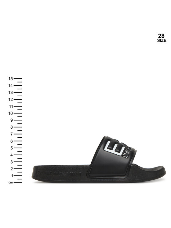 EA7 Emporio Armani EA7 Emporio Armani Šlepetės 7Y000037 AF15118 UC001 Juoda