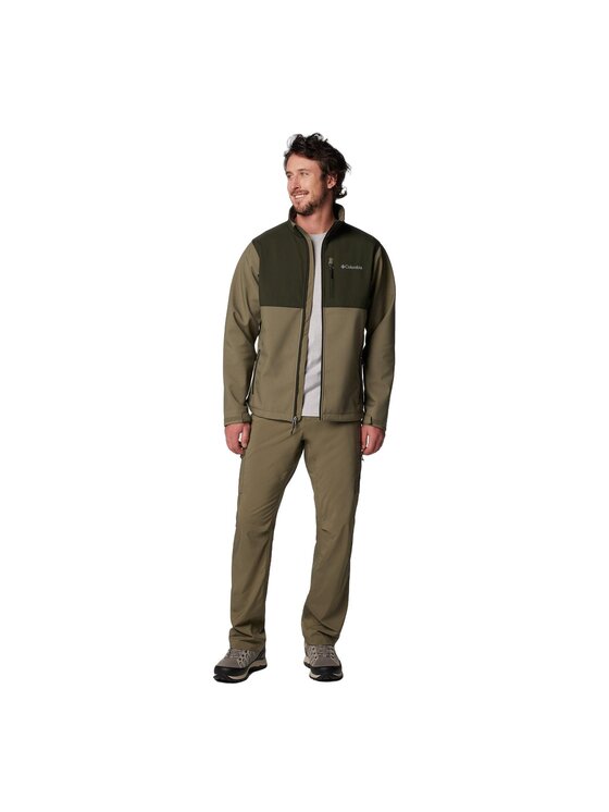 Columbia Columbia Kurtka softshell Ascender Softshell Jacket 1556534398 Zielony Regular Fit