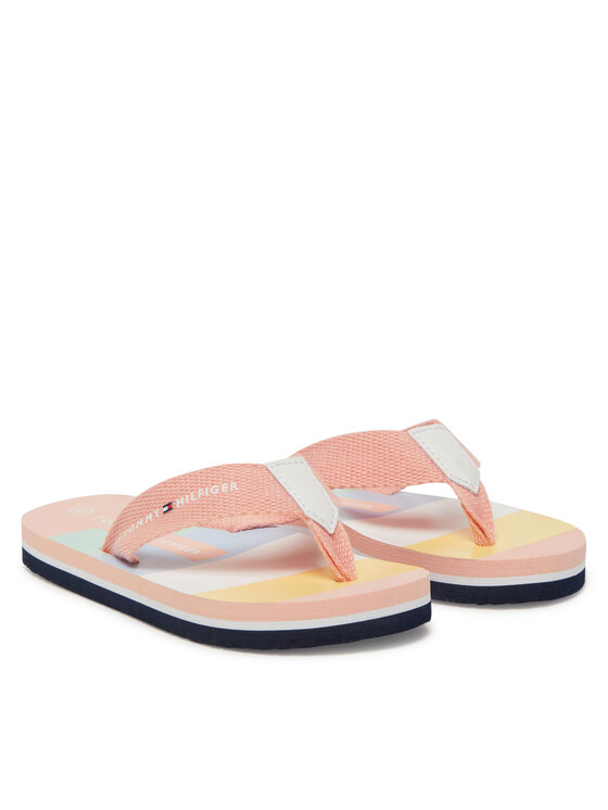 Tommy Hilfiger Tommy Hilfiger Джапанки T3A8-33806-0058Y913 M Розов