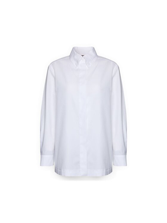 Elena Mirò Elena Mirò Camicia 5005P000298N001 Bianco Regular Fit