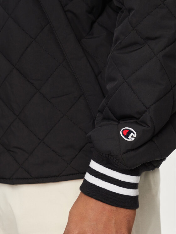Champion Champion Μπόμπερ μπουφάν 219897 Μαύρο Regular Fit