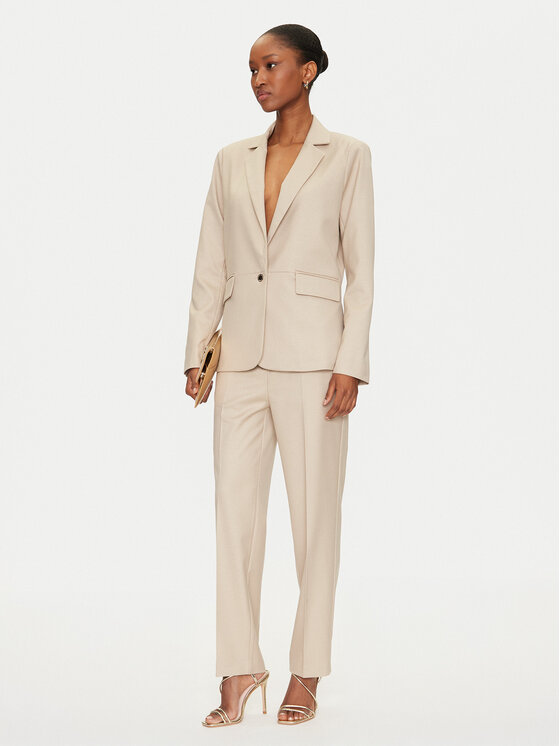Morgan Morgan Sacou 251-VLUX.F Bej Regular Fit