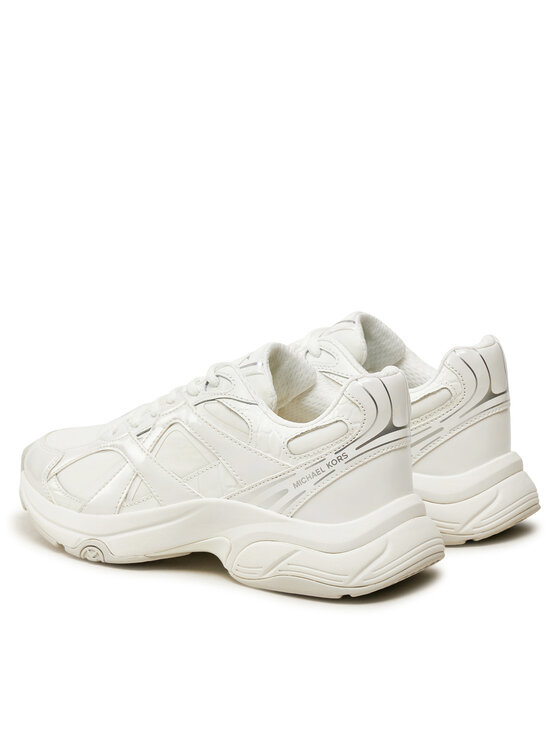 MICHAEL Michael Kors MICHAEL Michael Kors Laisvalaikio batai Leo Trainer 43F4LEFS1A Balta