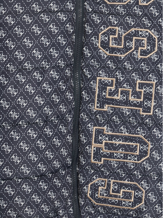 Guess Guess Kurtka zimowa L5YL05 WHE60 Granatowy Regular Fit