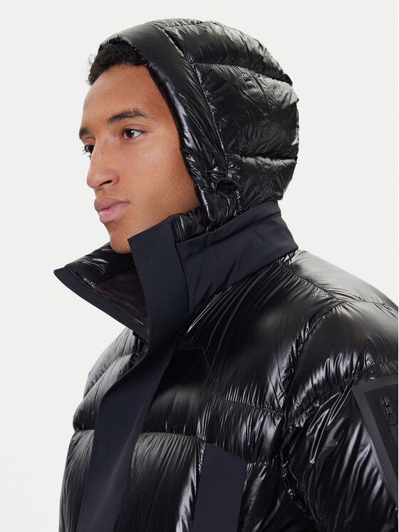 BOSS BOSS Geacă din puf Hysolite 50544323 Negru Regular Fit