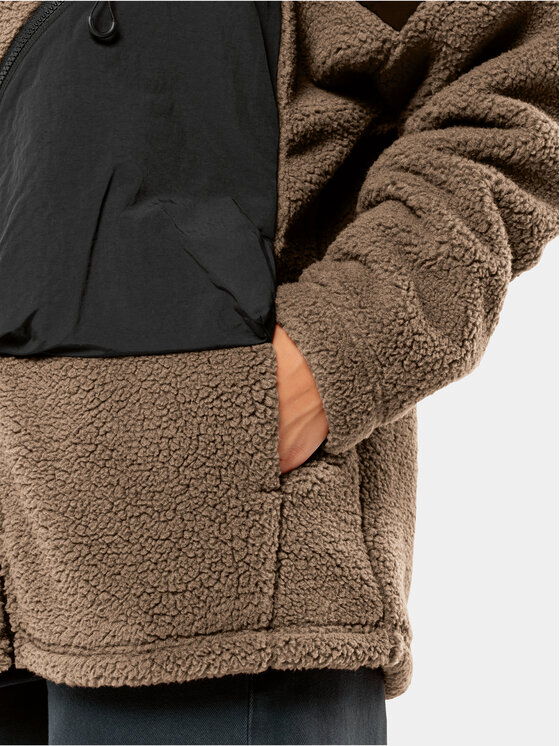 Jack Wolfskin Jack Wolfskin Flis Maarweg Jkt 1711241 Rjava Regular Fit