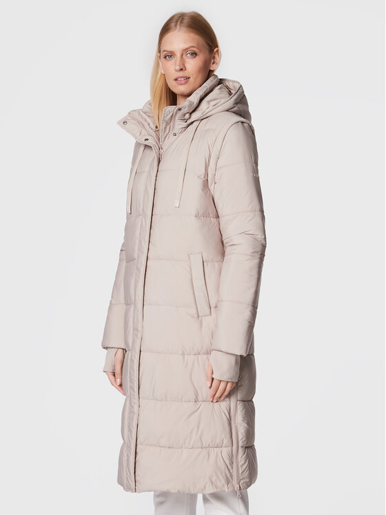 Marc Aurel Geacă din puf 5487 1020 92907 Bej Regular Fit 1020 imagine noua