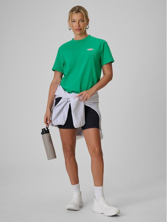 4F 4F T-Shirt 4FRSS26TTSHF4516-42S Zielony Loose Fit