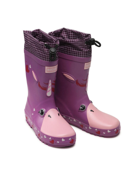 Regatta Regatta Cizme de cauciuc Mudplay Jnr RKF649 Violet