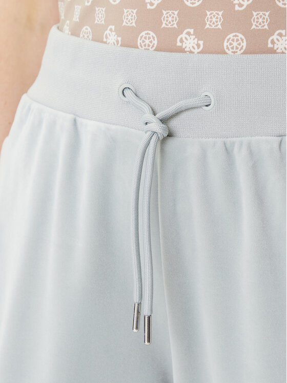 Guess Guess Teplákové nohavice V3BB27 K0232 Zelená Regular Fit