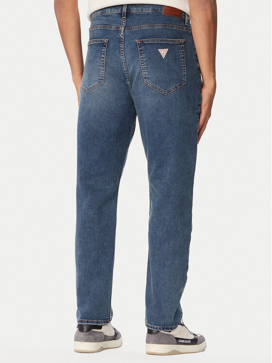 Guess Jeans Guess Jeans Džinsai M6BA90 D2296 Mėlyna Straight Leg