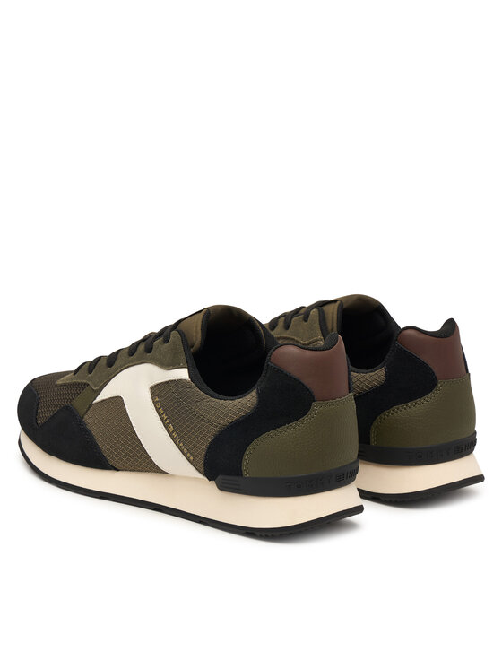 Tommy Hilfiger Tommy Hilfiger Sneakersy Core Mix Rummer FM0FM06001 Zelená