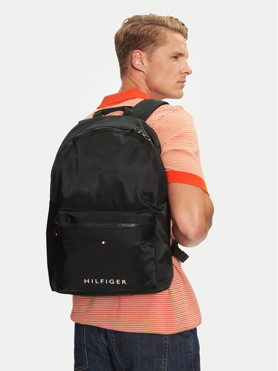 Tommy Hilfiger Tommy Hilfiger Rucksack Skyline AM0AM11321 Schwarz